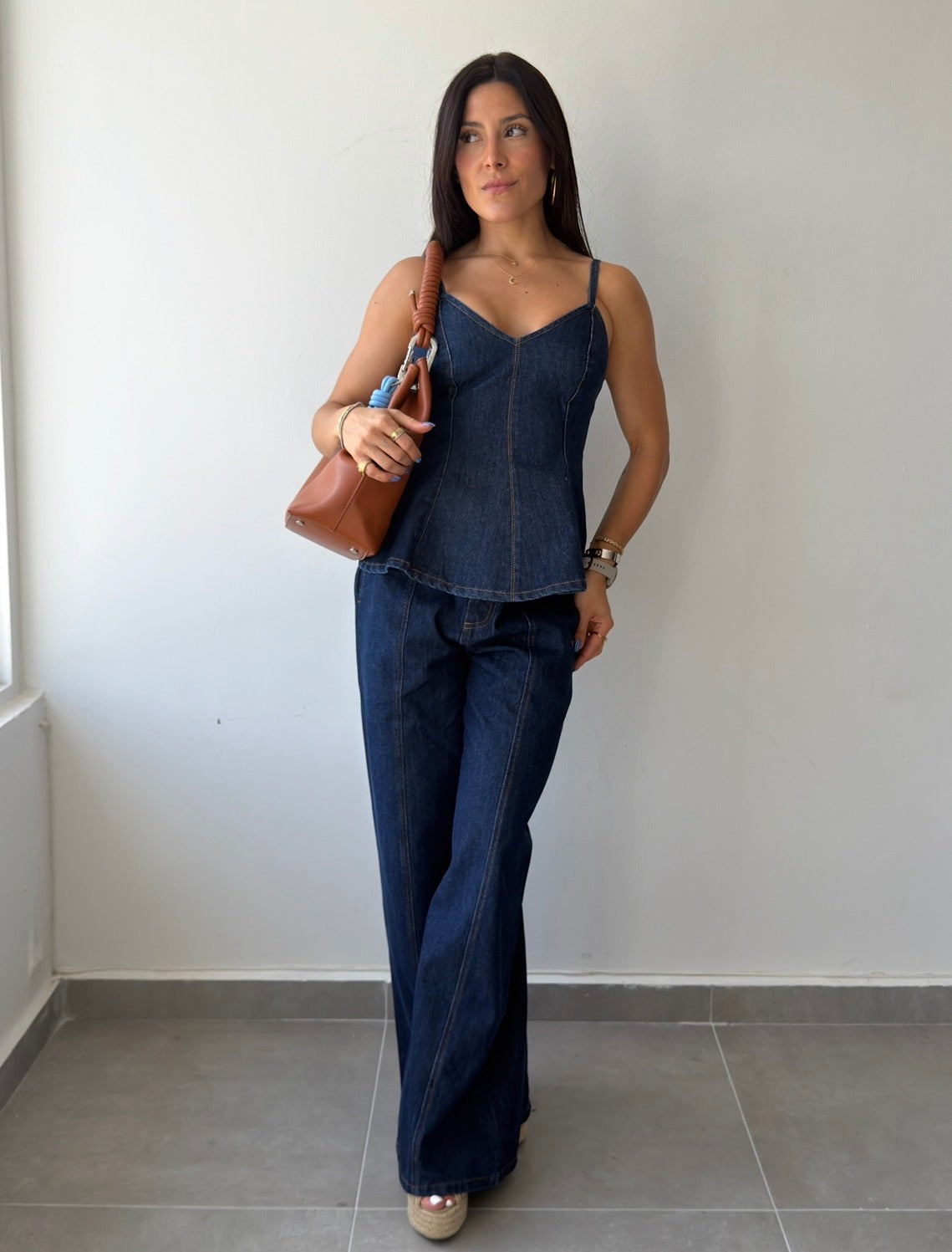 Dark Denim Set