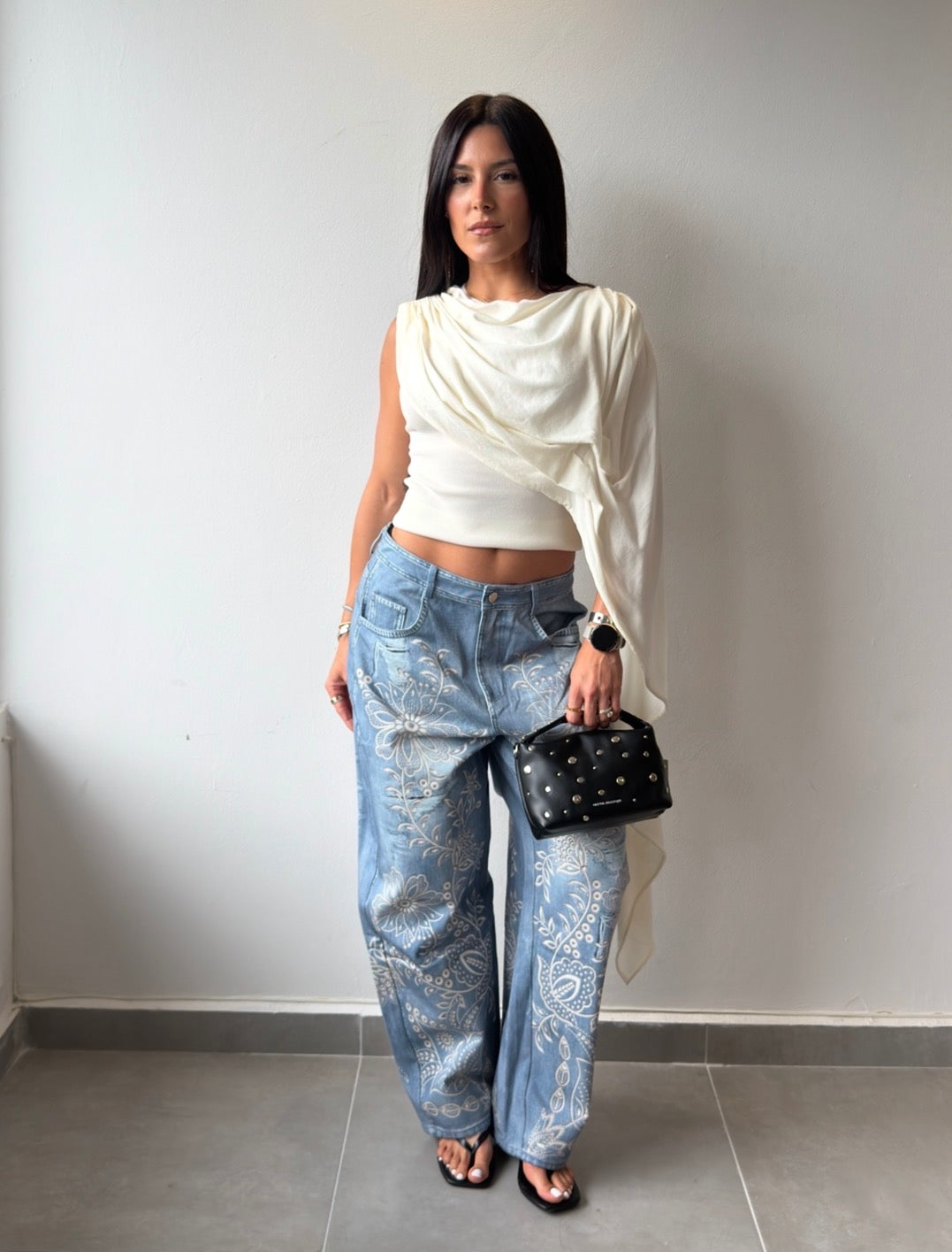 Knit Asymmetric Top