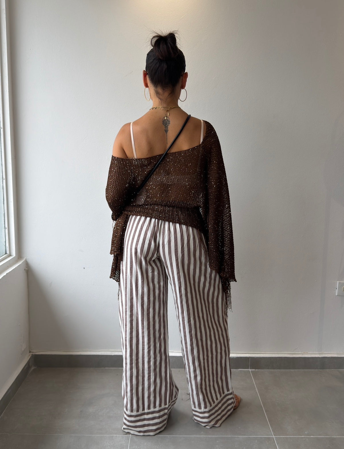 Stripes Linen Pants