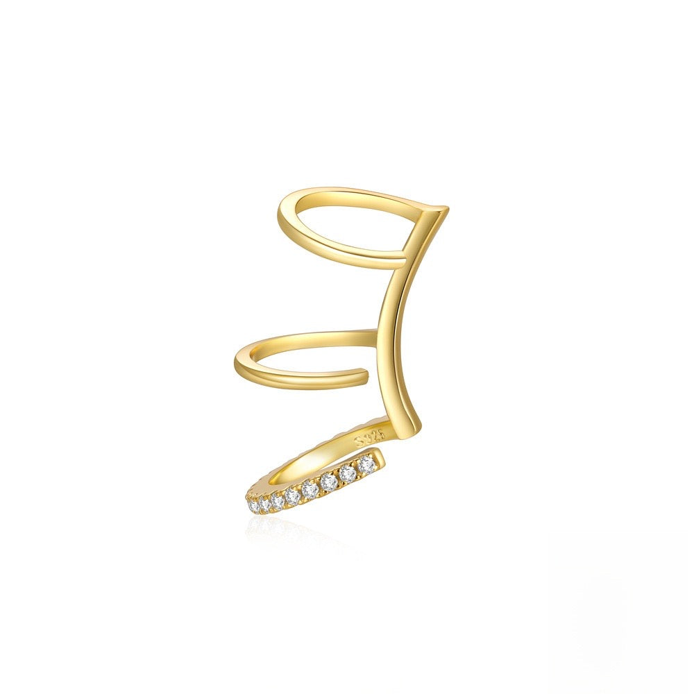 Triple Cuff (Gold)
