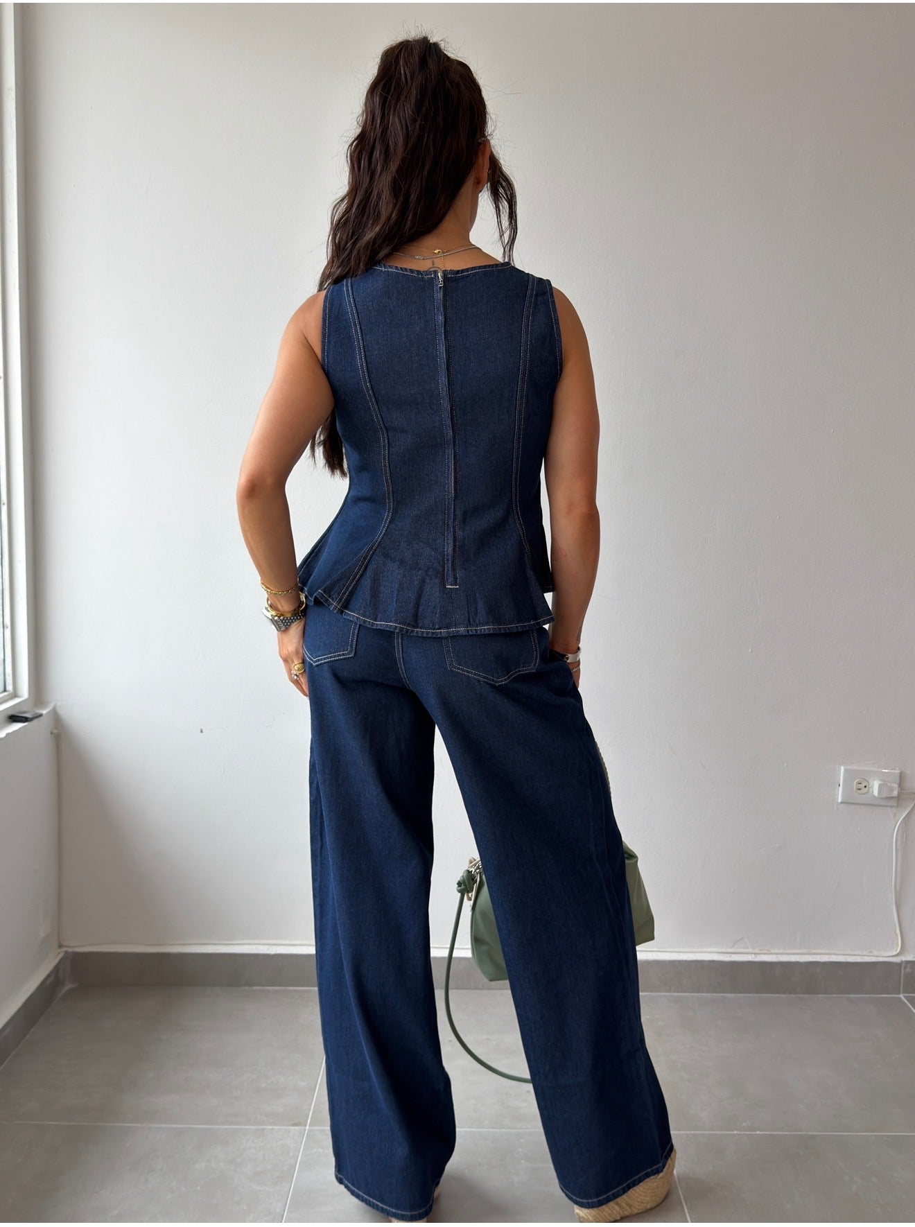 Dark Denim Set