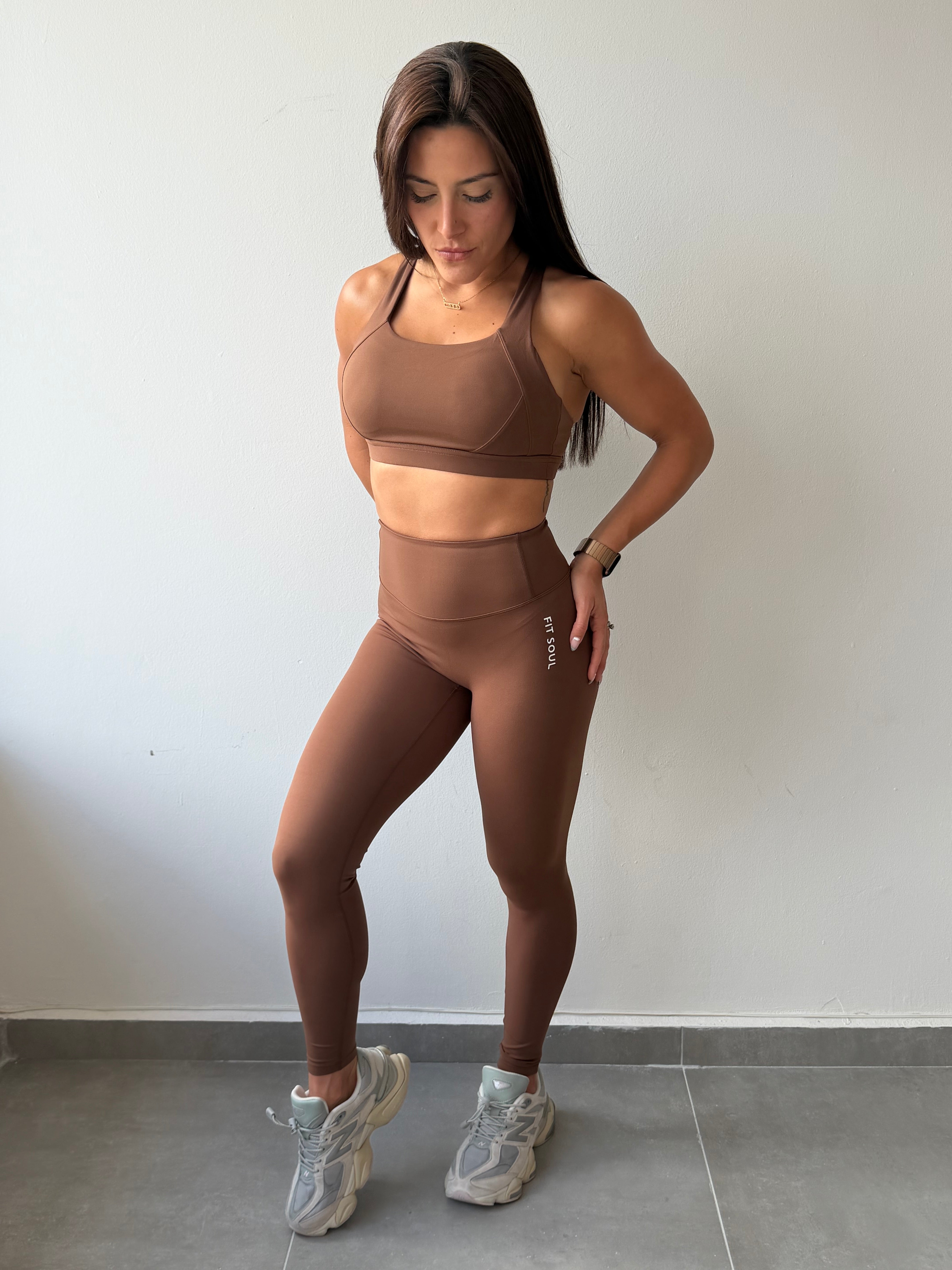 Brown Legging Set
