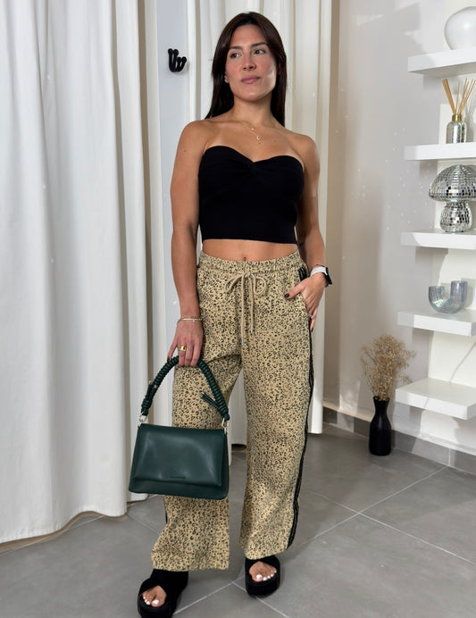 Black Twisted Tube Top