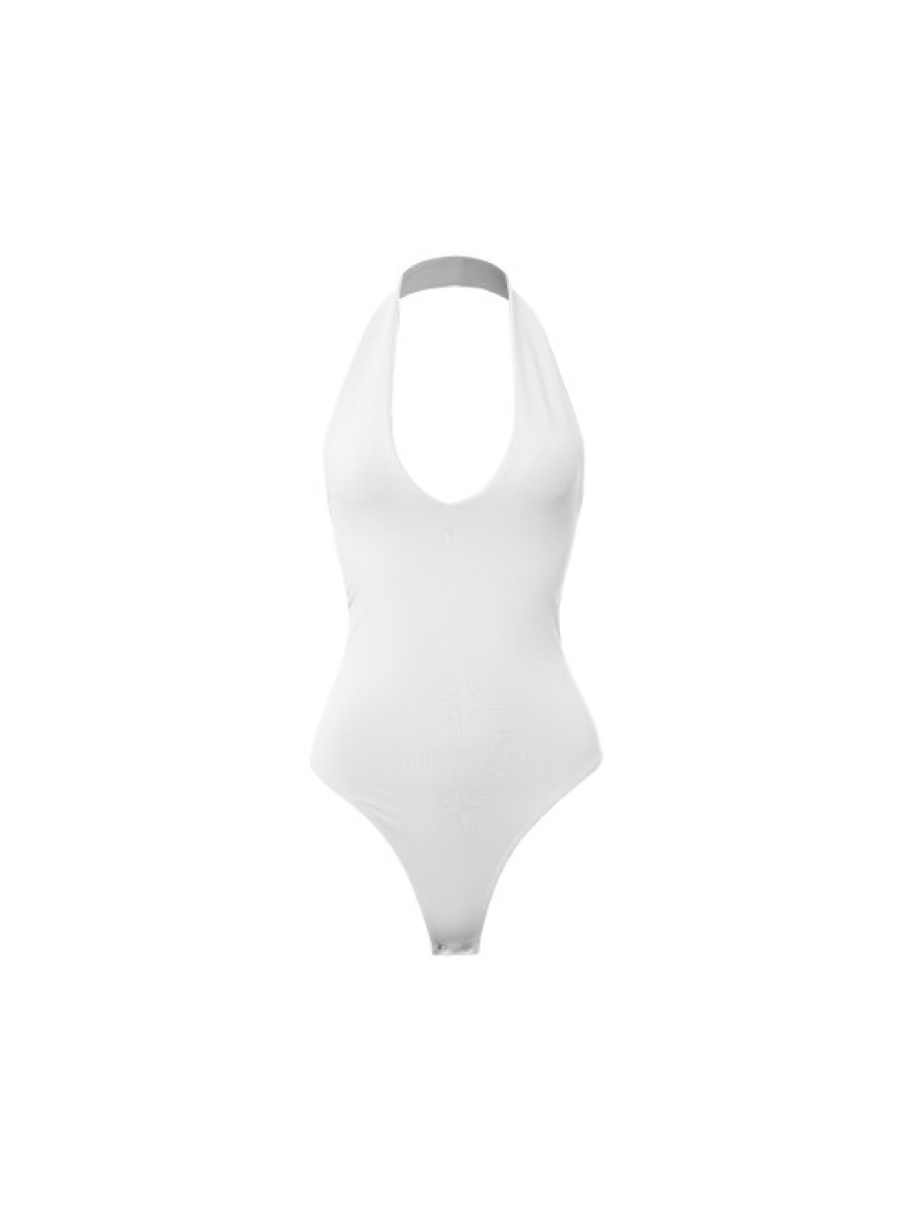 (White) Halter Bodysuit