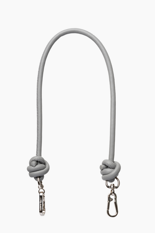 Cadena Piel Nudo 'Hombro'-Gris