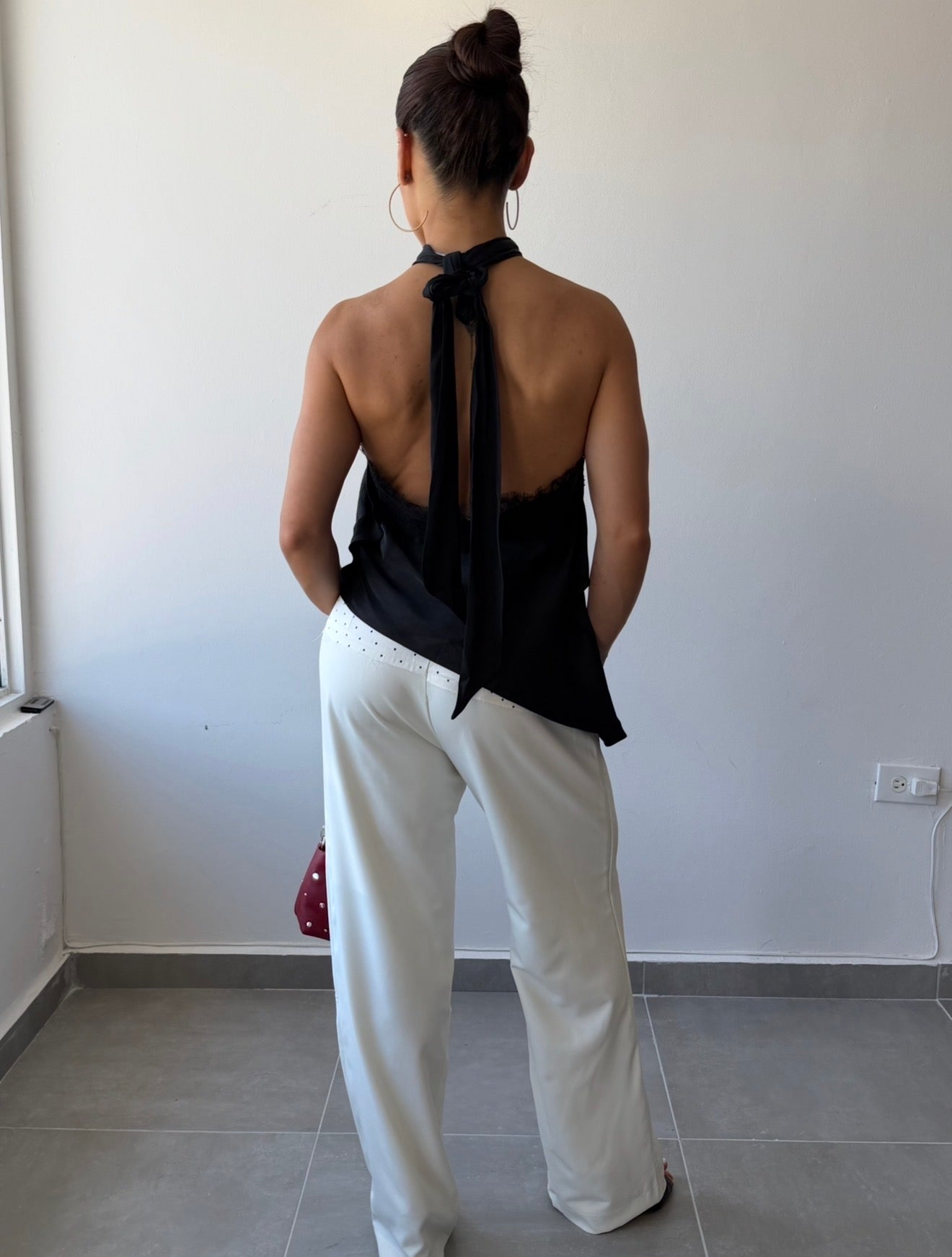 Ivory Combo Trousers