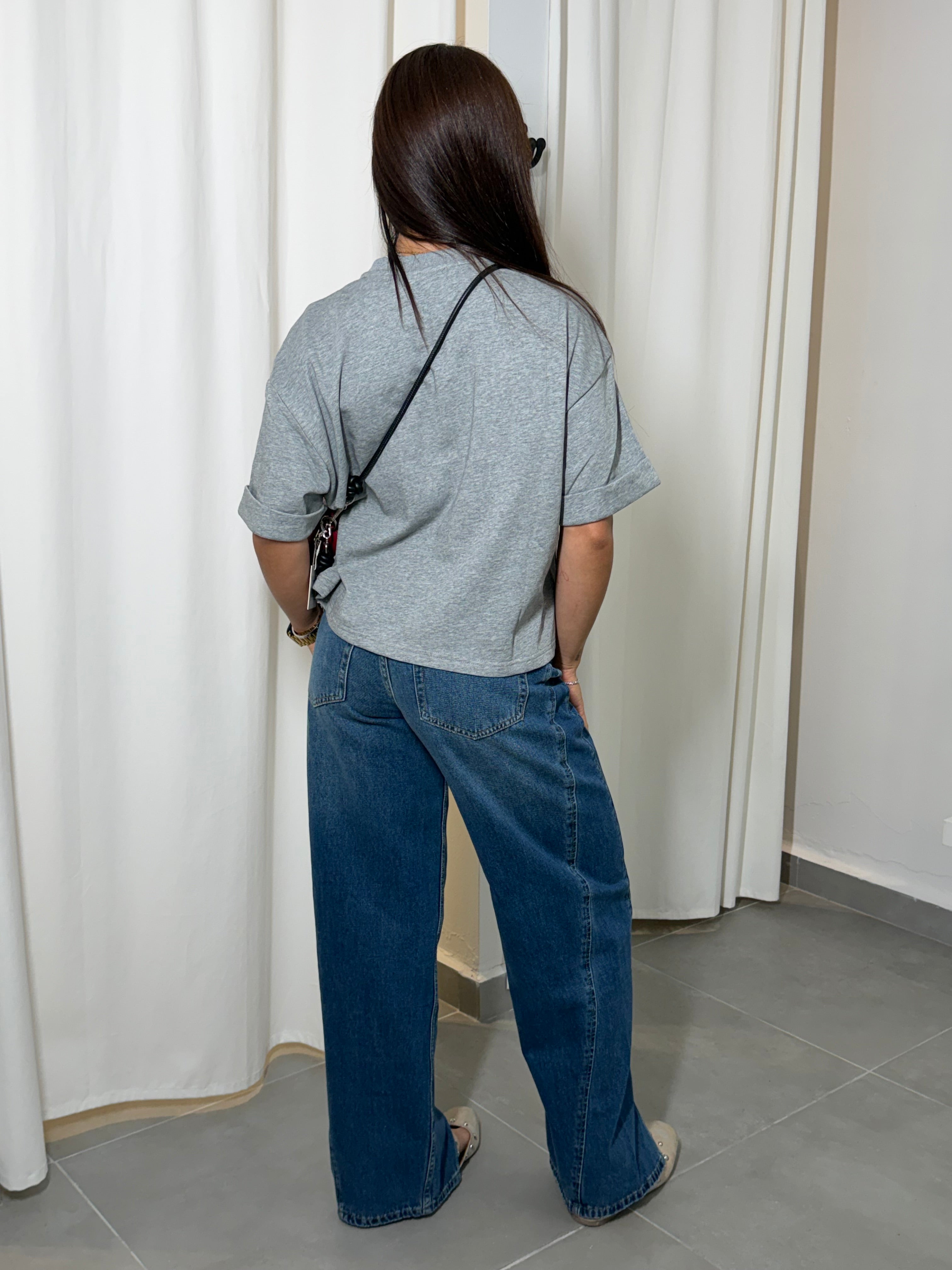 Gray Short Sleve Shirt