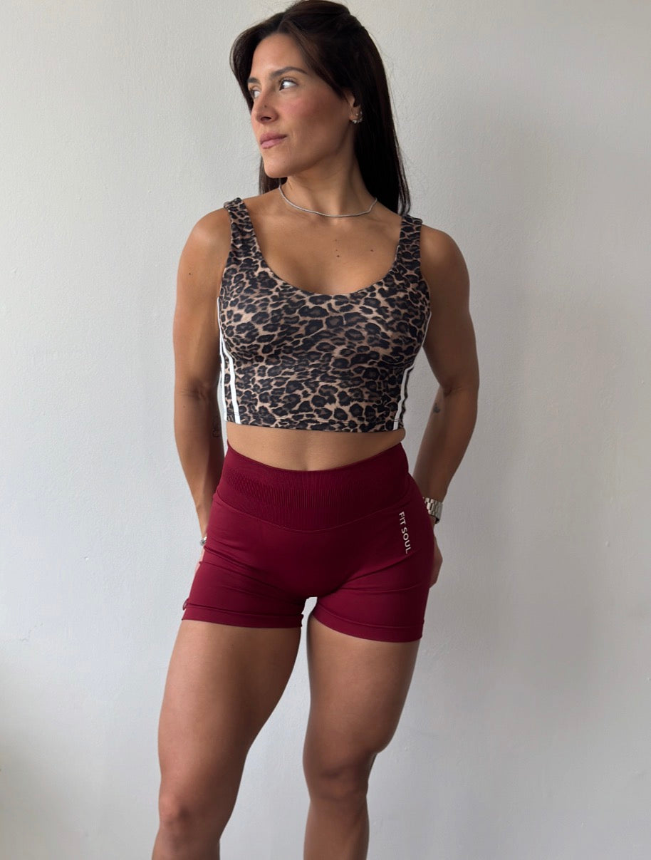 Cherry Seamless Short