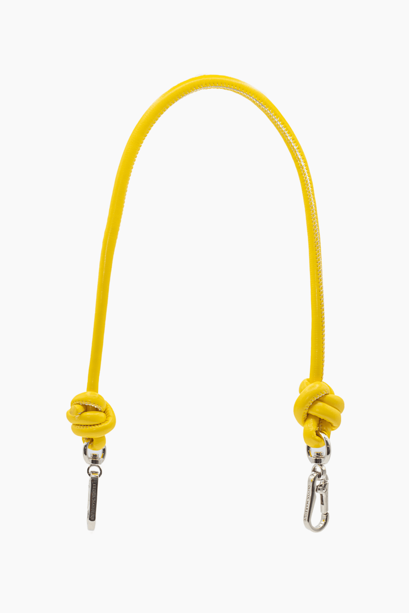 Cadena Piel Nudo 'Hombro'-Amarillo
