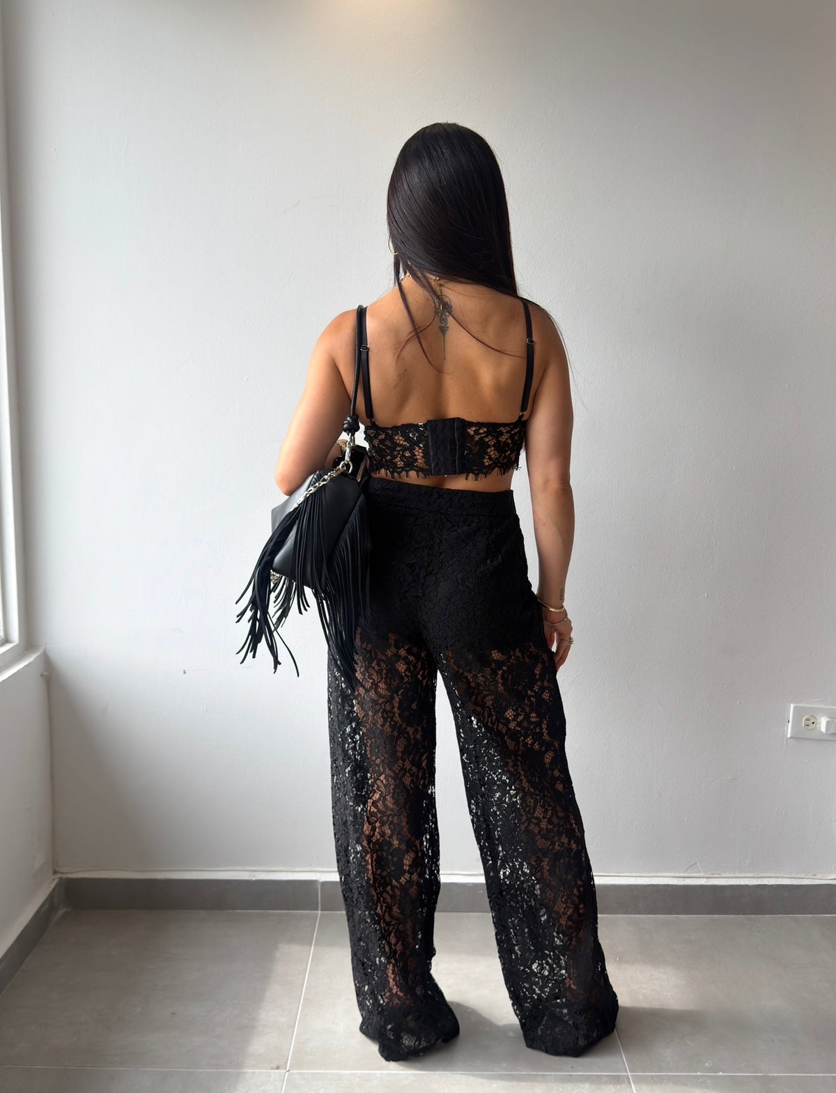 Black Lace Set