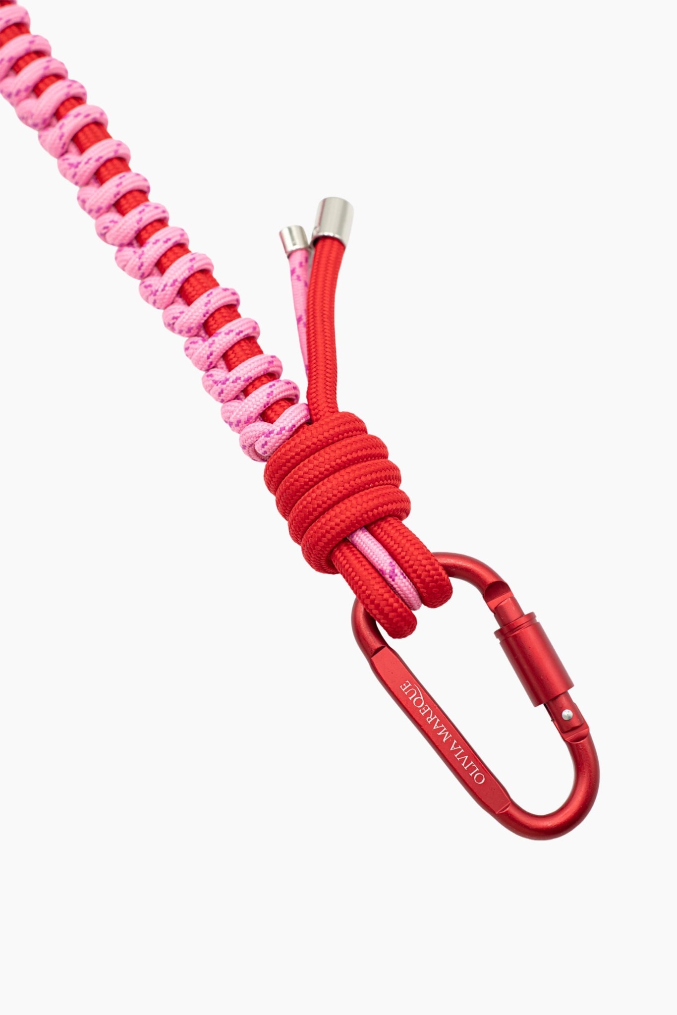 Cadena Nylon-Rojo/Rosa