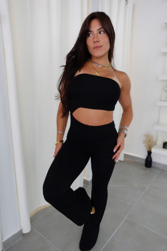 Tube Cut Out Soft Jumpsuit