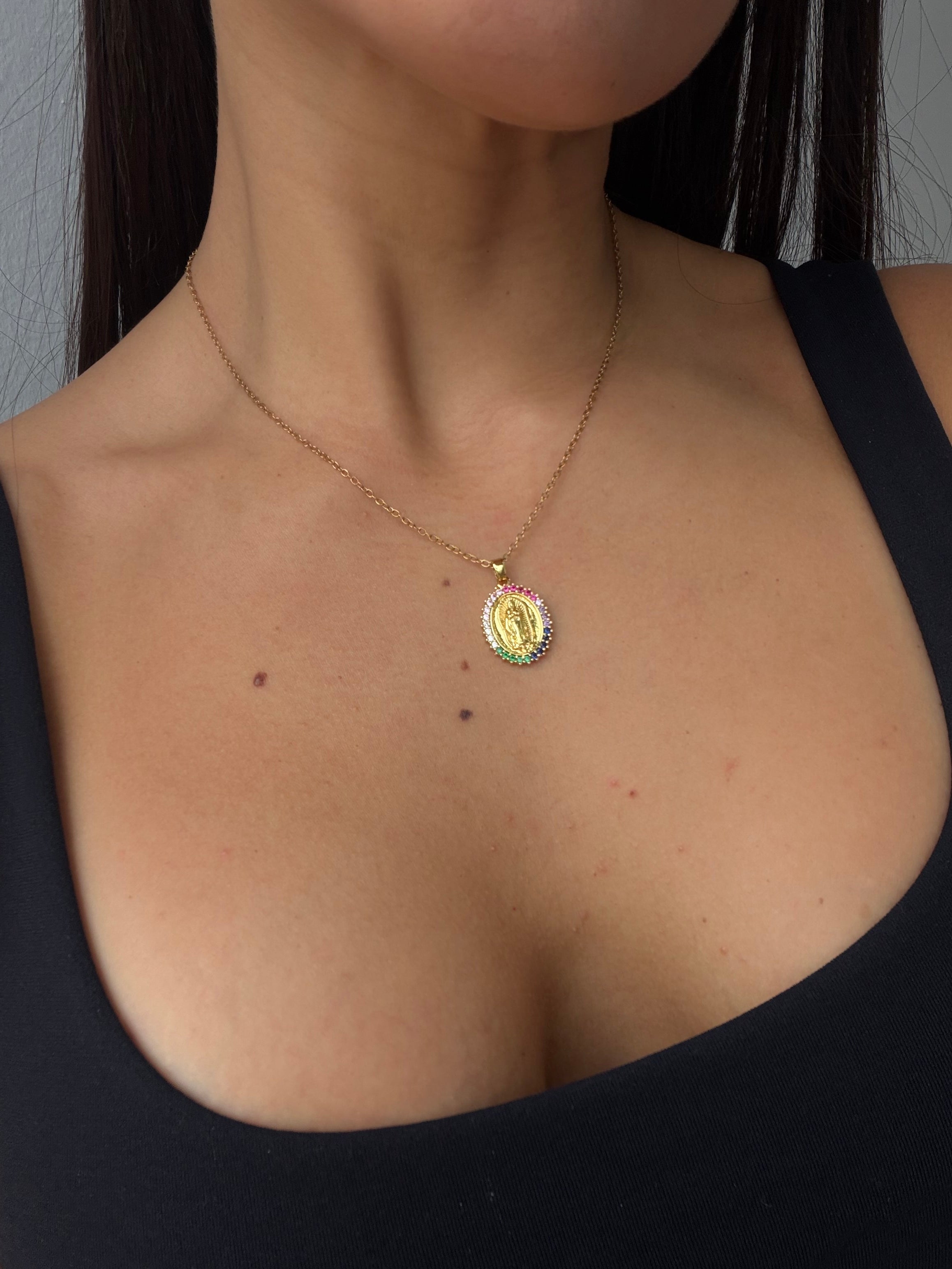 Virgencita Multicolor Necklace