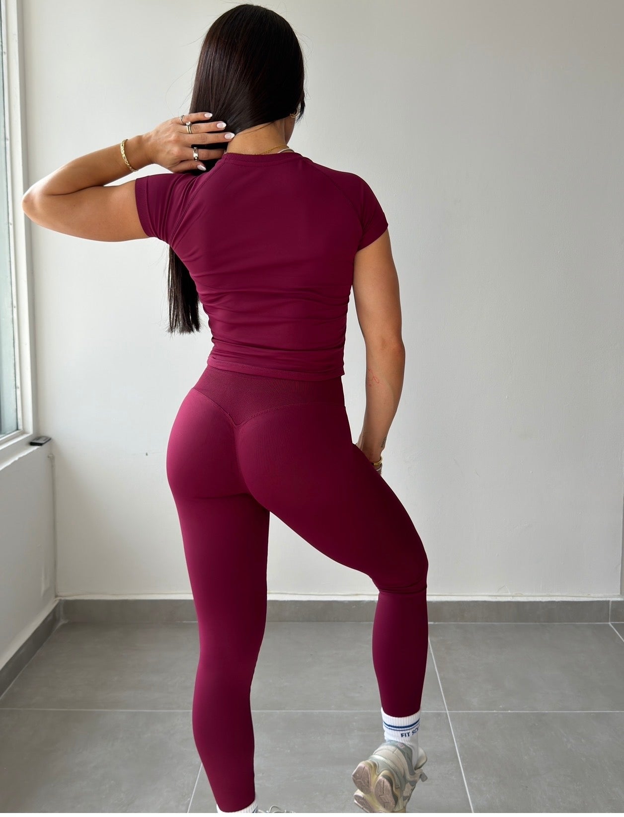 Berry Seamless Legging Set