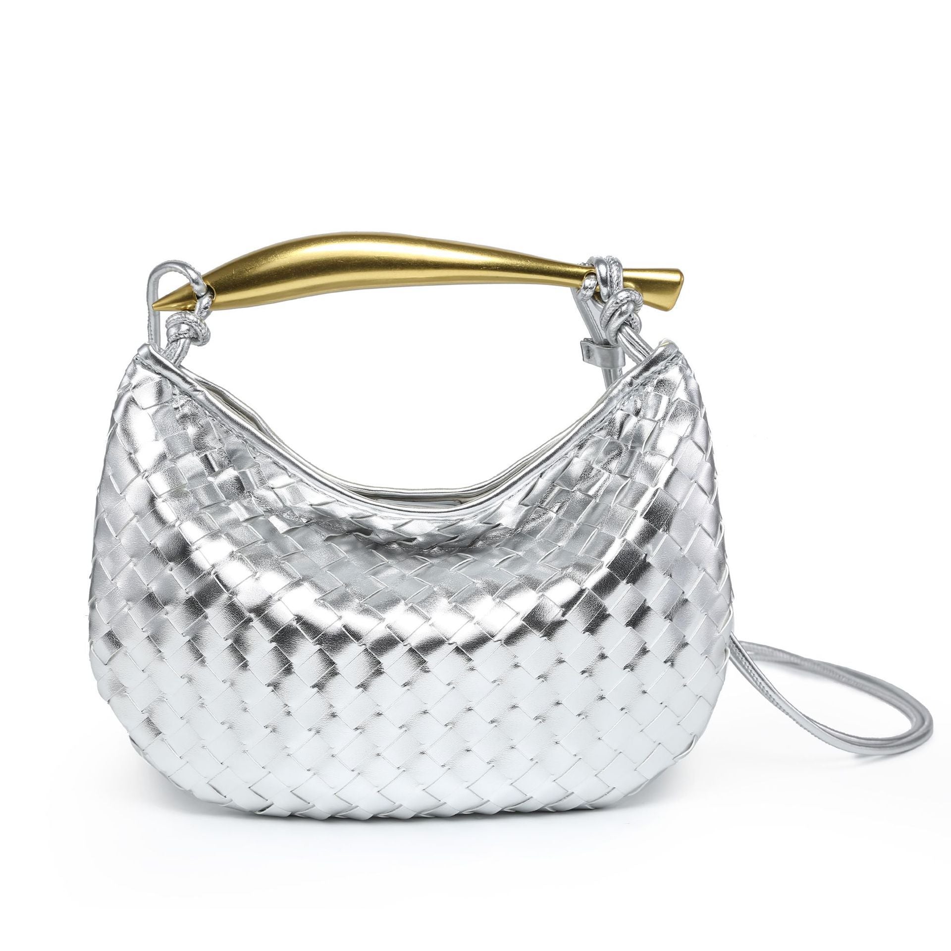 Silver Statement Bag