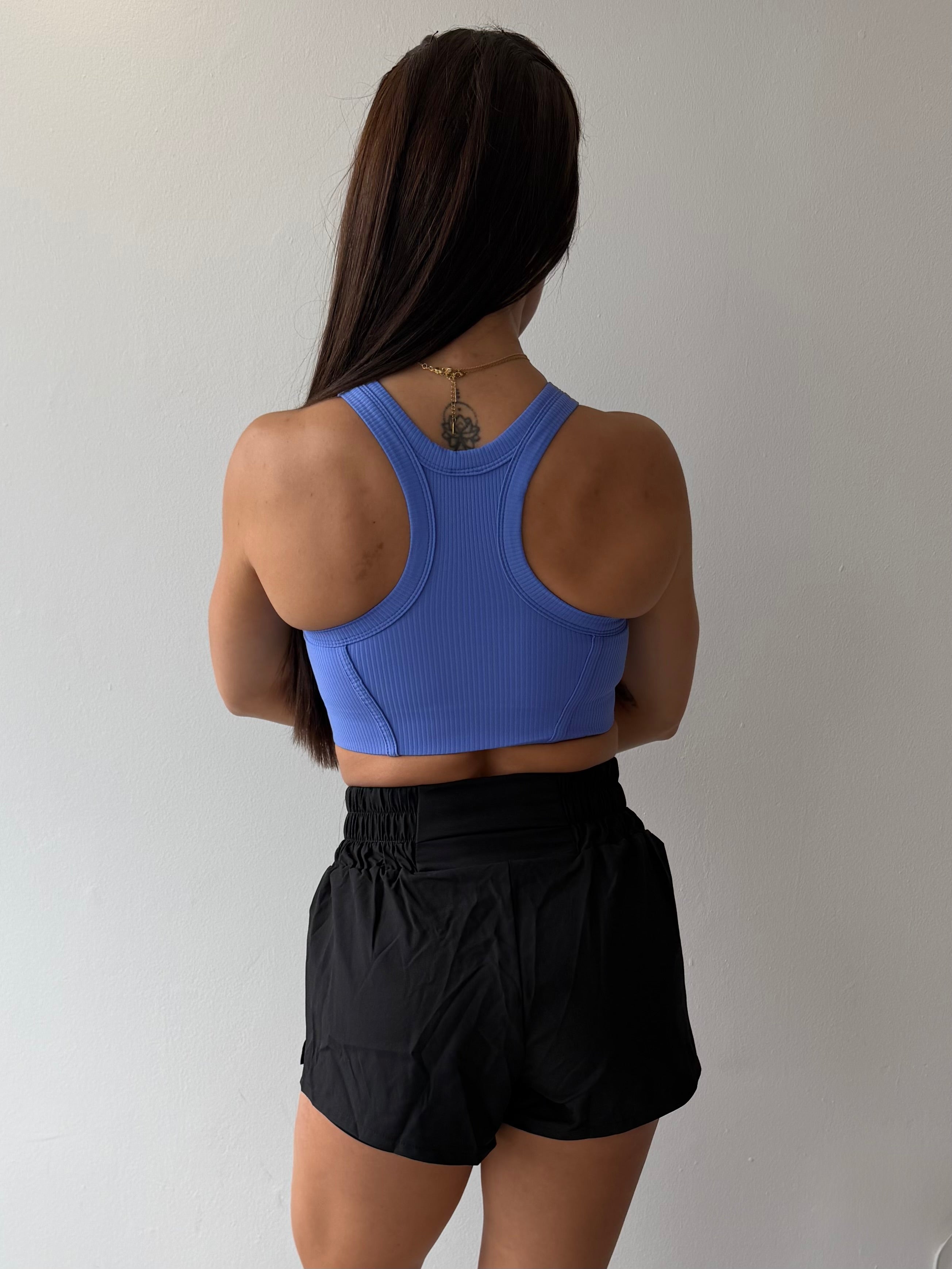 Lavender Crush Ribbed Bra