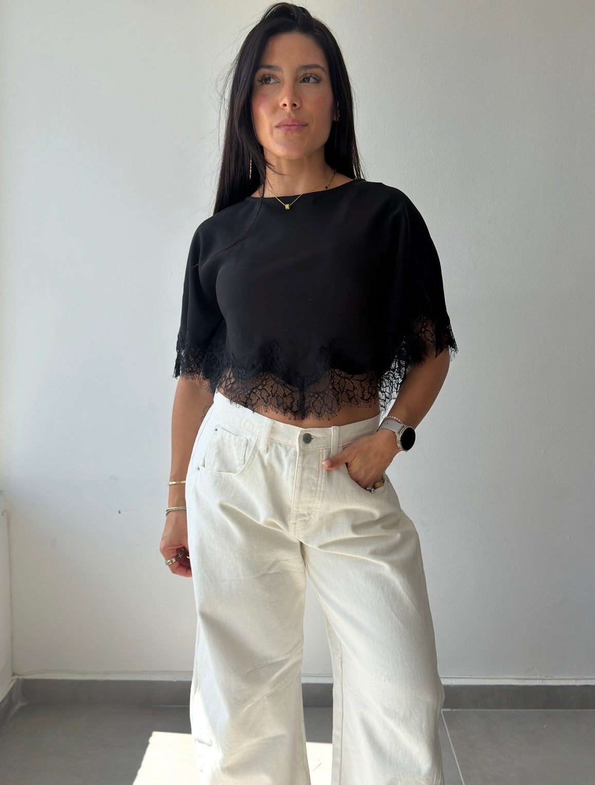 Black Cape Top