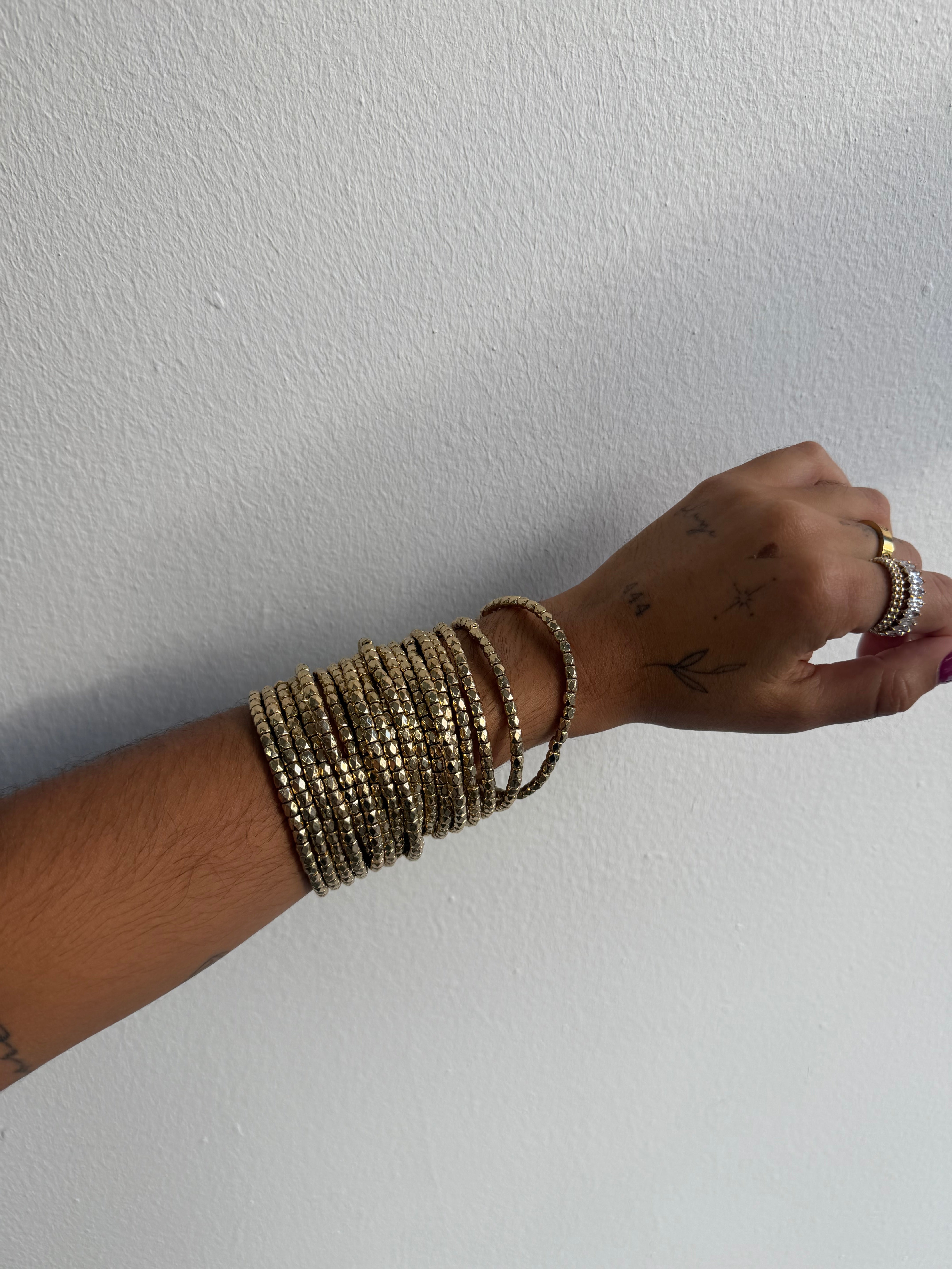 Gold Bracelet Stack