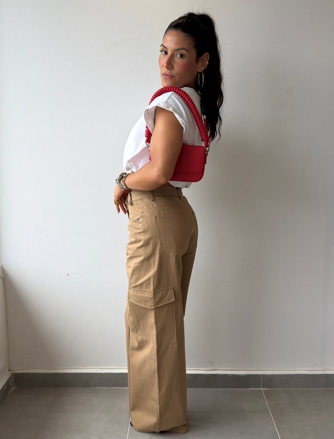 Khaki Cargo Pants