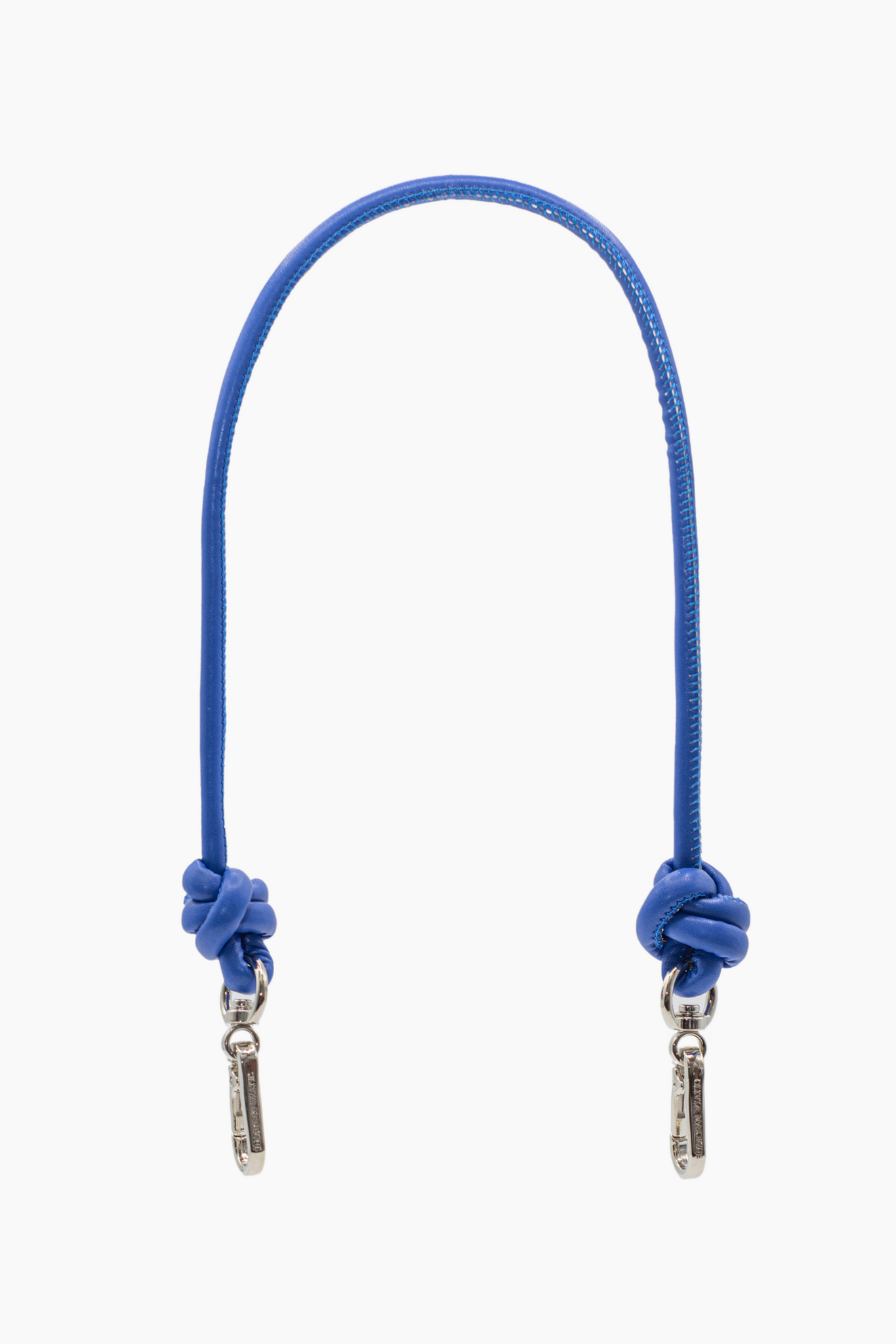 Cadena Piel Nudo 'Hombro'-Azul Oscuro