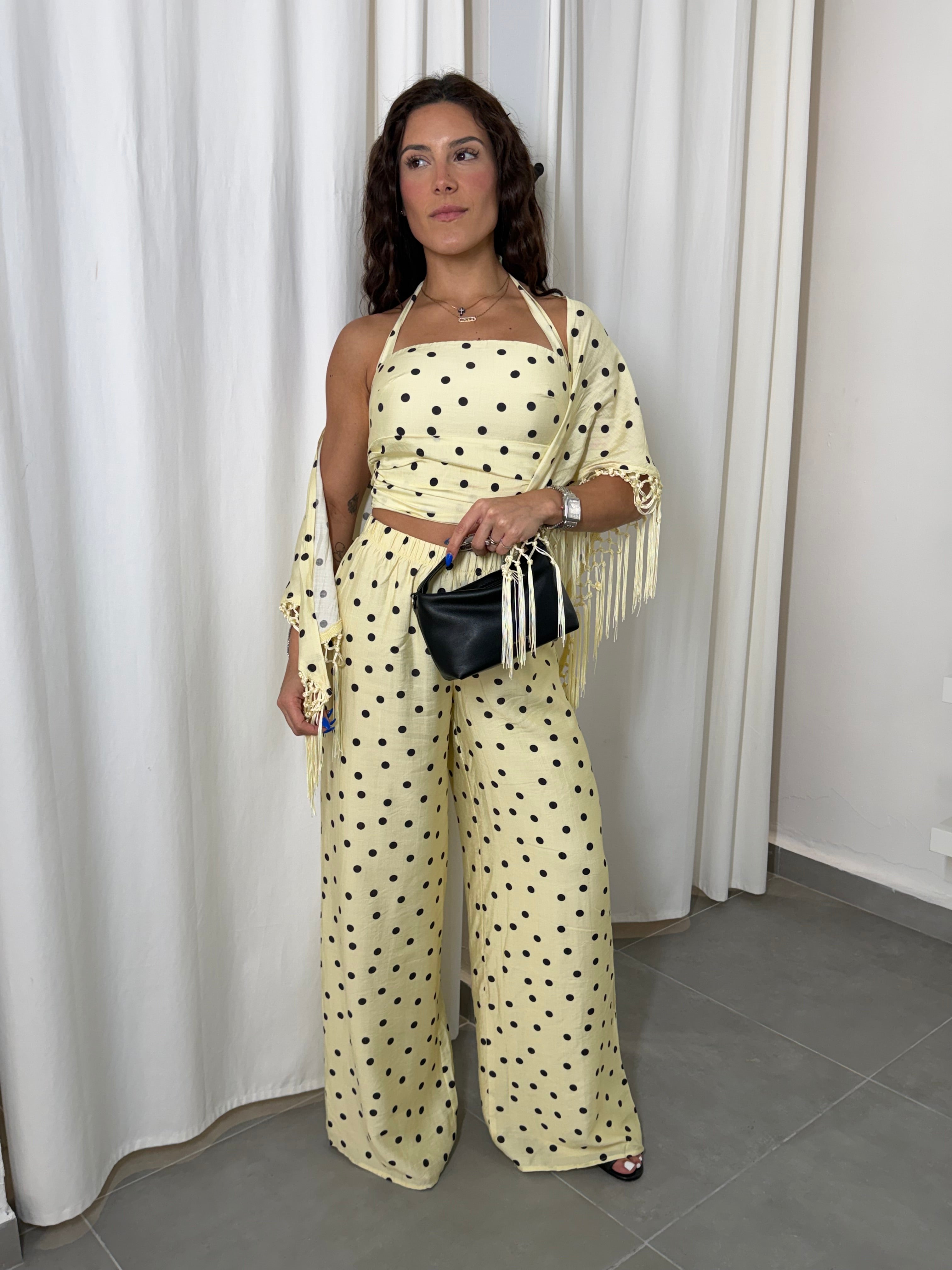 Polka Yellow 3 Piece Set (RESTOCK)