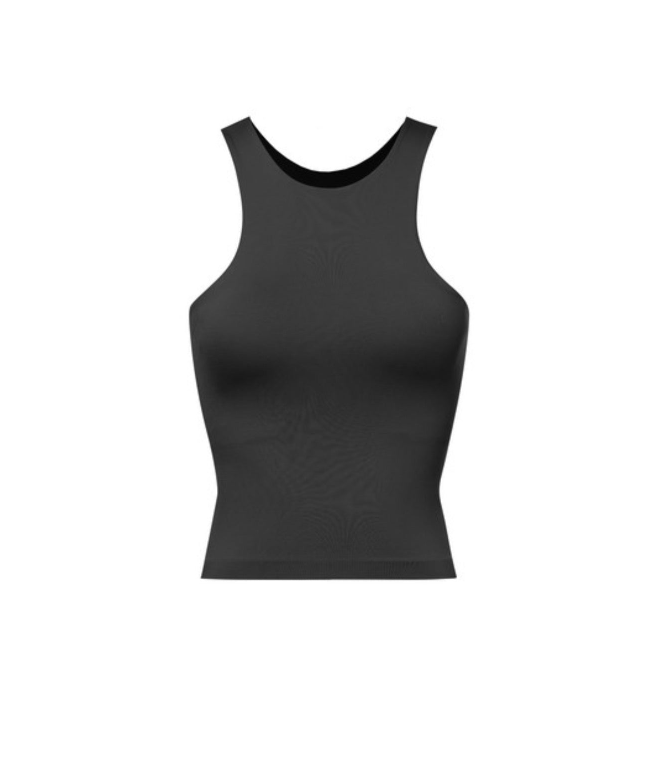 Black High Neck Basic