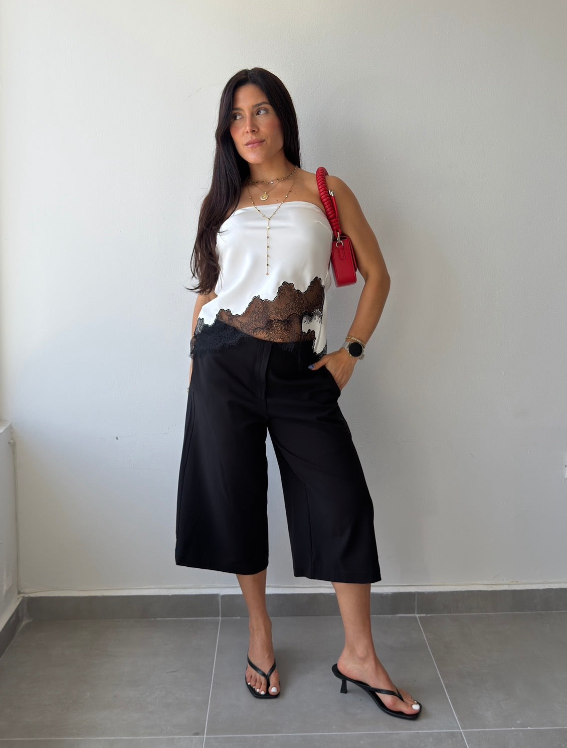 Black Bermuda Pants