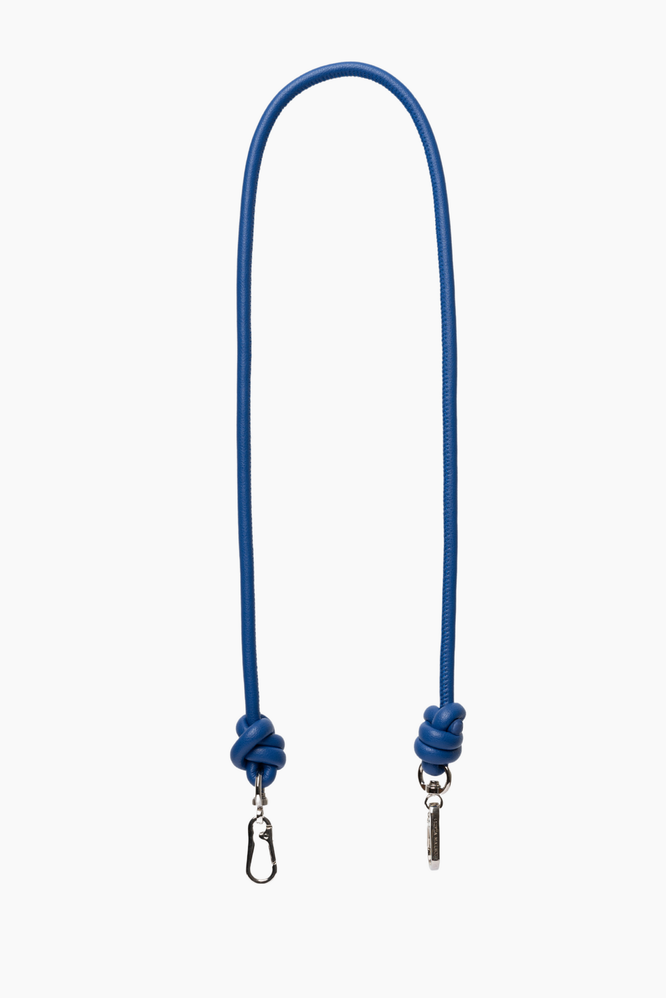 Cadena Piel Nudo 'Crossbody'-Azul Oscuro