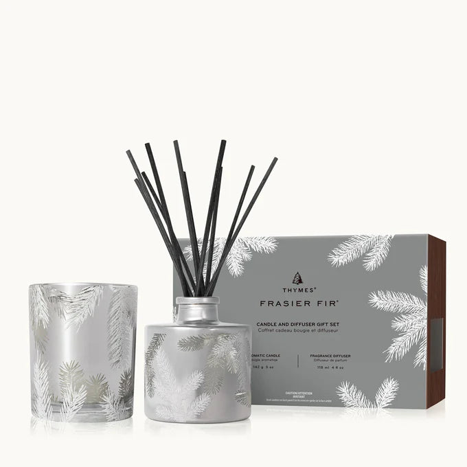 Frasier Fir Statement Candle & Diffuser Gift Set