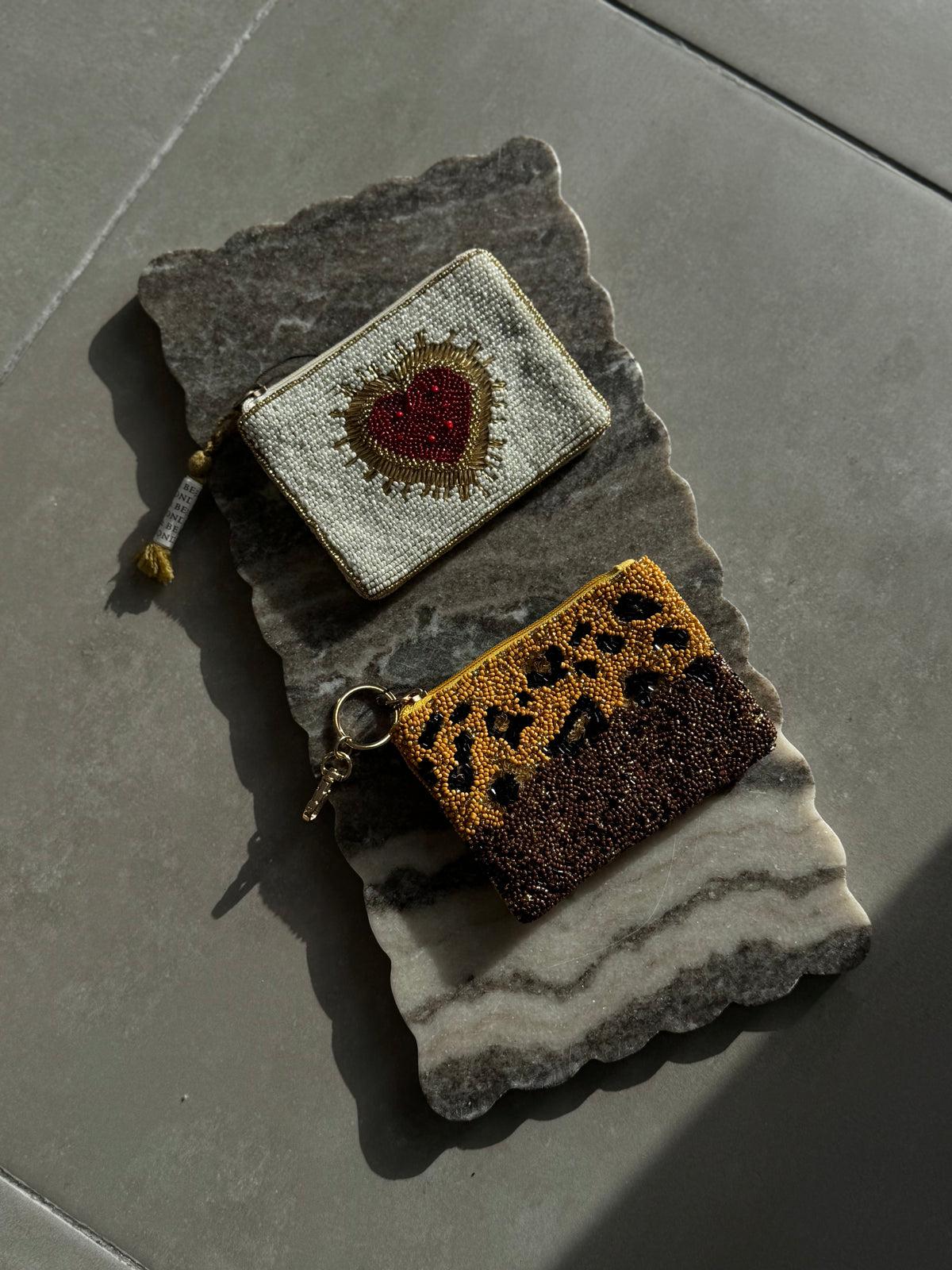 Mini Beaded Pouch